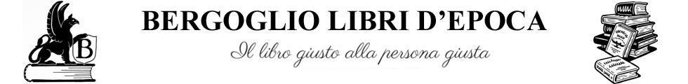 Banner di Bergoglio Libri d'Epoca di Benigni Letizia