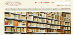 Banner di Libreria Antiquaria Giulio Cesare